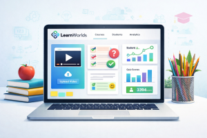 LearnWorlds customization options in Site Builder and Theme Explorer